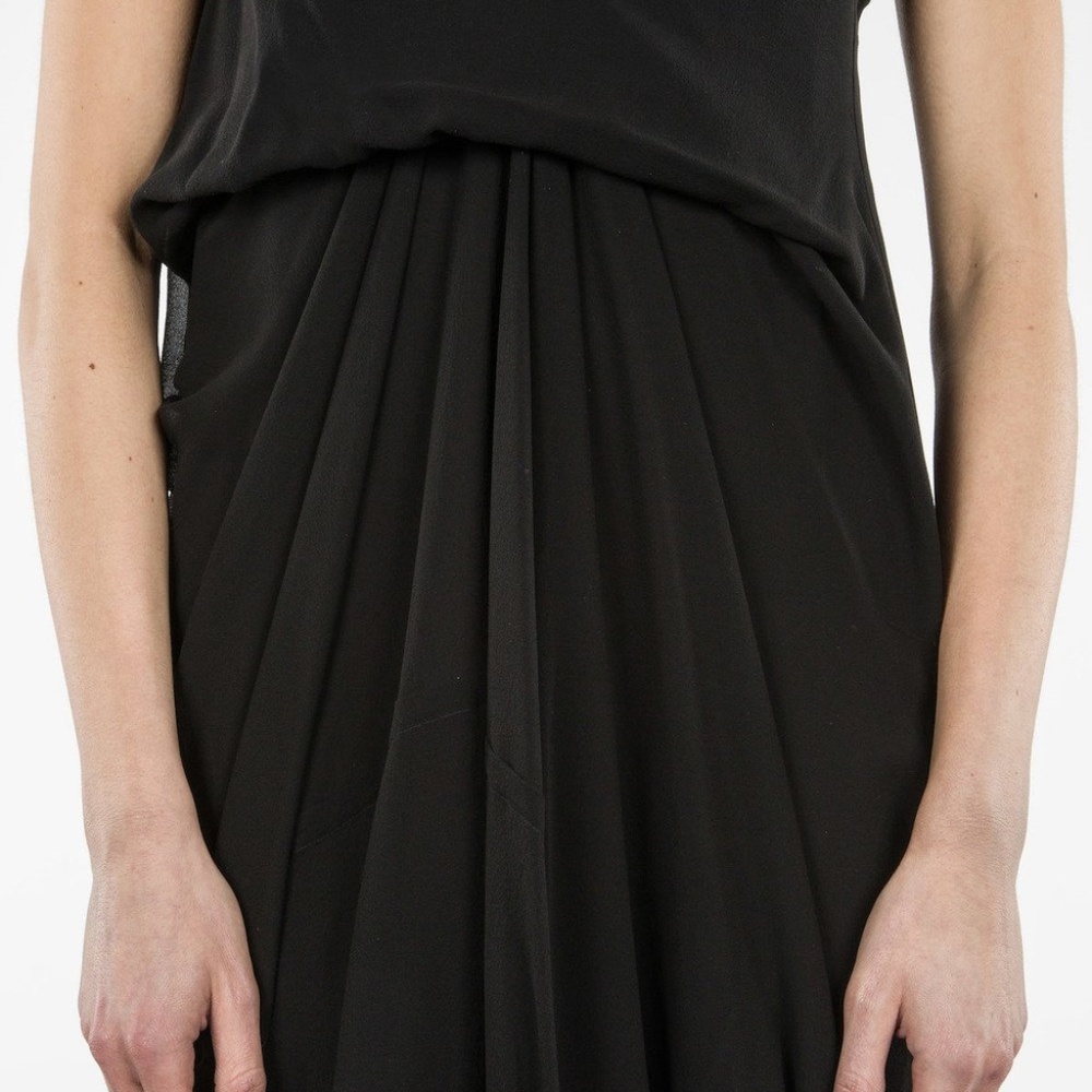 SOLD • RICK OWENS SS14 VICIOUS Black Tornado Dress - Picture 7 of 8